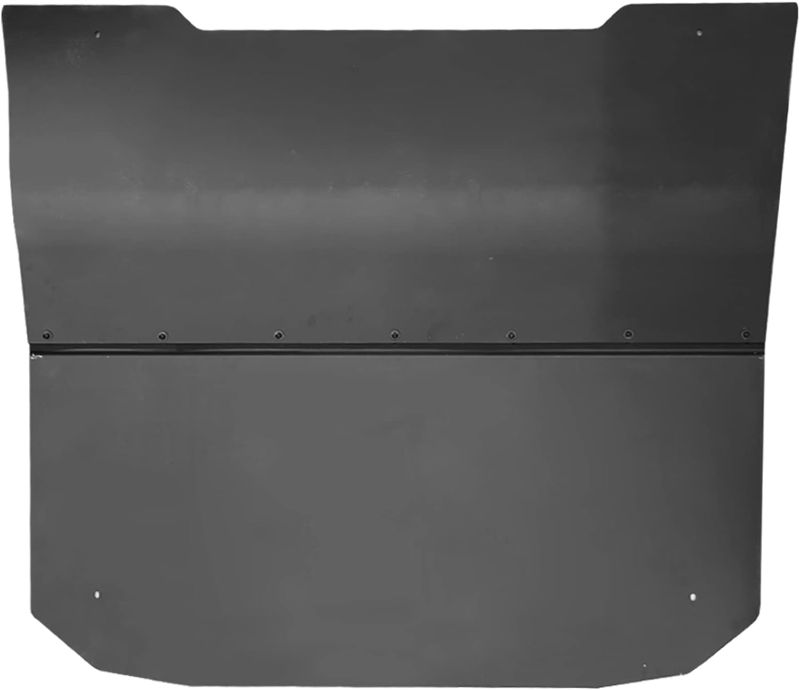 Photo 1 of A & UTV PRO Aluminum Roof Top for Polaris General 1000 / XP 1000 2016-2023, Heavy Duty 2-Piece Combined Hard Roof Sun Visor Cover Accessories, Replace OEM # 2881105, Black, 2 Seater
