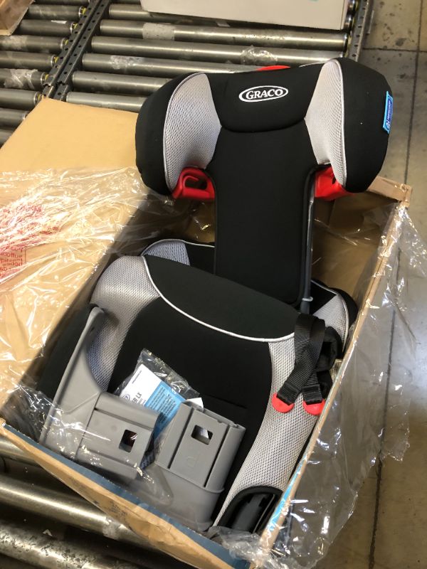 Photo 3 of Graco TurboBooster LX Highback Booster Seat with Latch System, Matrix, 10.55 Pound
