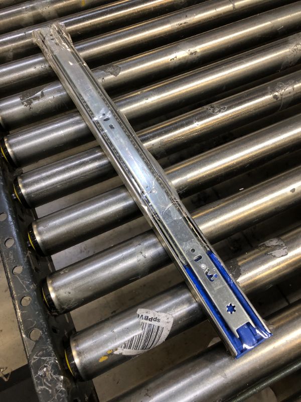 Photo 3 of 22"  HEAVY DUTY DRAWER SLIDES, CHROME 