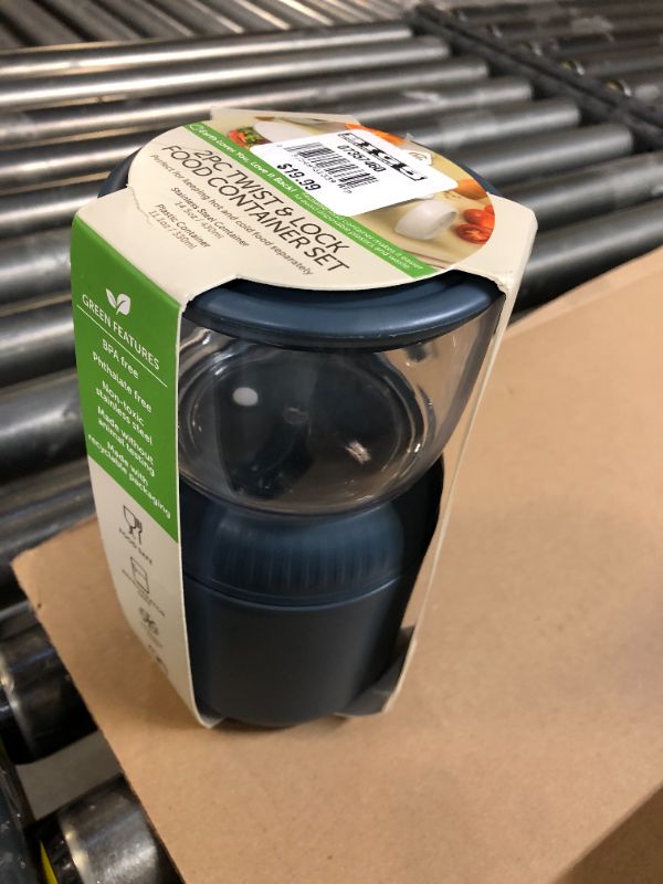 Photo 1 of 2 PC DOUBLE CONTAINER 
