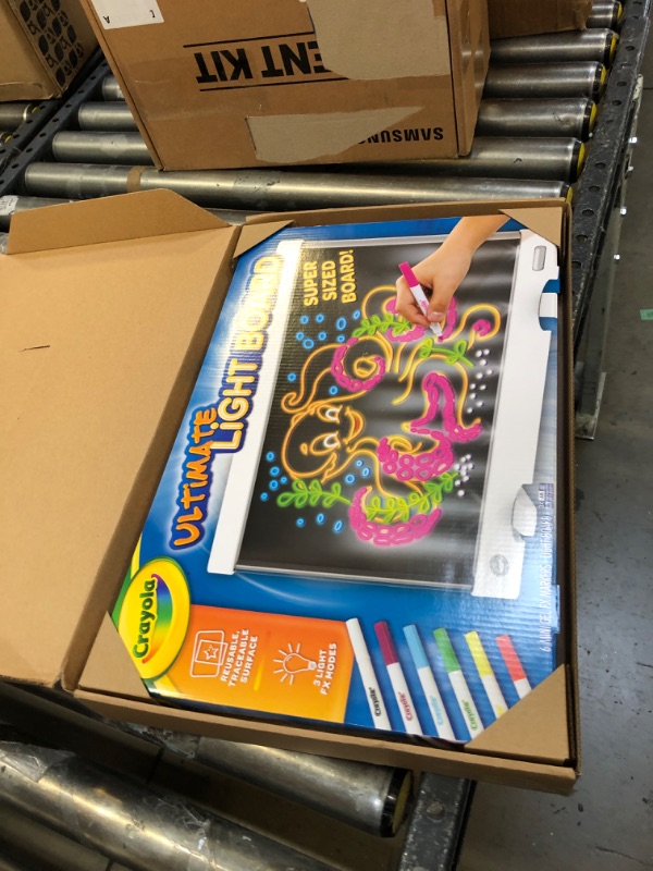 Photo 2 of Crayola Ultimate Light Board for Drawing & Coloring, Kids Light Up Toys and Gifts, Ages 6, 7, 8, 9 White White Dry Erase Board