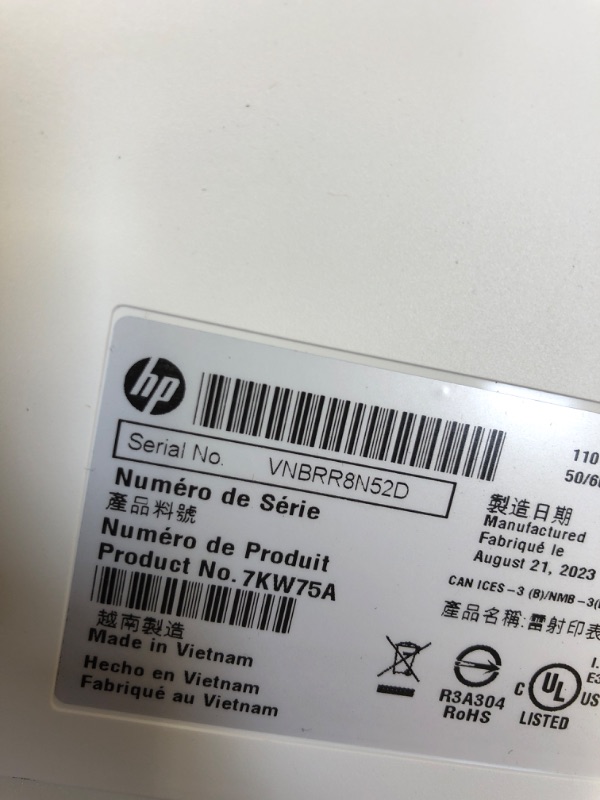 Photo 2 of HP Color LaserJet Pro M283fdw Wireless All-in-One Laser Printer, Remote Mobile Print, Scan & Copy, Duplex Printing, Works with Alexa (7KW75A), White