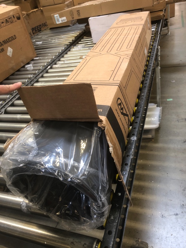 Photo 1 of SMARTLINER All Weather Custom Fit Cargo Trunk Liner Floor Mat Behind 2nd Row Black Compatible with 2015-2020 Tahoe/Yukon/Escalade