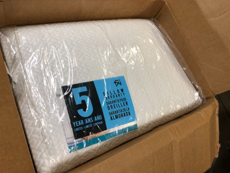 Photo 2 of  Gel Memory Foam Pillow – Ventilated Cooling Pillow  - Standard
