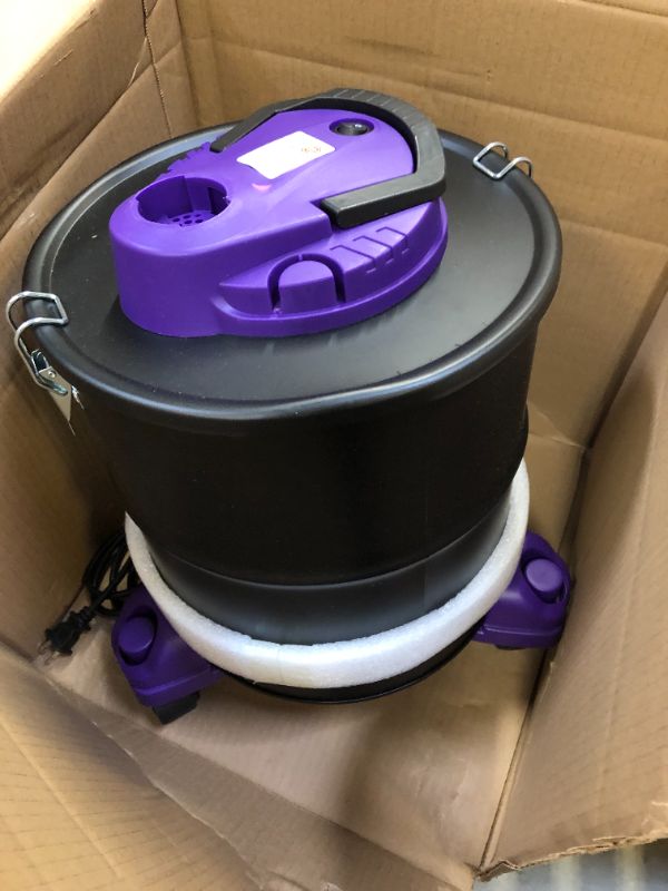 Photo 1 of  Ash Vacuum, Pellet Stove Vacuum Cleaner, 5.3 Gallon, 20kPa, 1200W Powerful Motor with Blower Function, The Ash Vacuum for Pellet Stoves, Fireplaces, and Wood Stoves, On Wheels and HEPA Filter