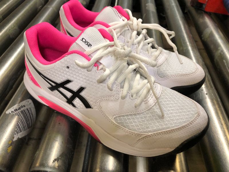 Photo 2 of ASIC'S WOMEN'S 7.5 PINK WHITE 