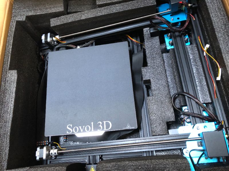 Photo 1 of Sovol 3D SV04 IDEX 3D Printer, Independent Dual Extruder 3D Printer with All Metal Direct Drive 32-bit Silent Motherboard Auto Leveling, Larger Build Volume 300 x 300 x 400mm