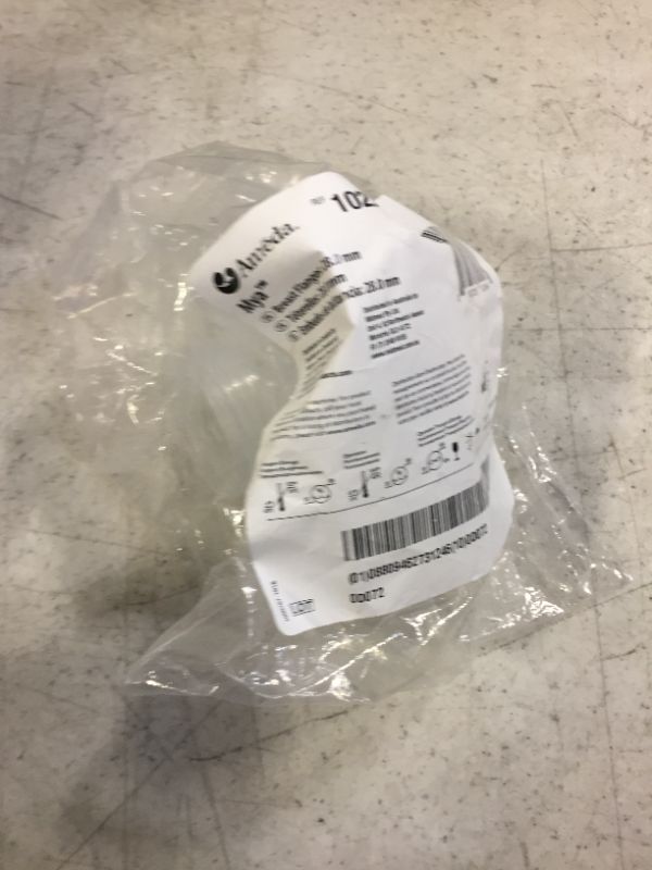 Photo 1 of Ameda MYA Breast Pump Replacement Flanges 28mm, Comfort Fit Angled Flange, 2 Count (1 Pair)