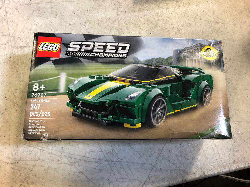 Photo 2 of LEGO Speed Champions Lotus Evija 76907 Building Toy Set for Kids, Boys, and Girls Ages 8+ (247 Pieces)