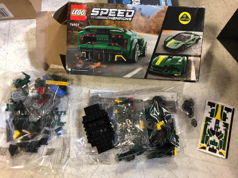 Photo 3 of LEGO Speed Champions Lotus Evija 76907 Building Toy Set for Kids, Boys, and Girls Ages 8+ (247 Pieces)