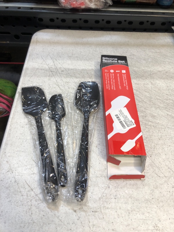 Photo 1 of 3 PC BLACK UTENSILS SET 