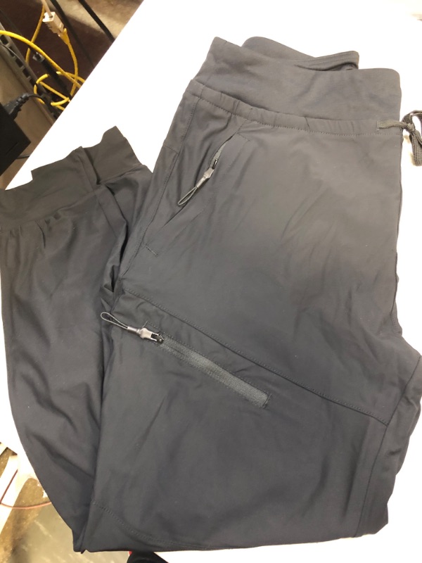 Photo 1 of joggers- size m - black 