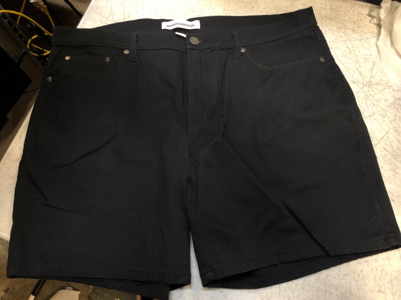 Photo 1 of cargo shorts - black 
size- 36w 