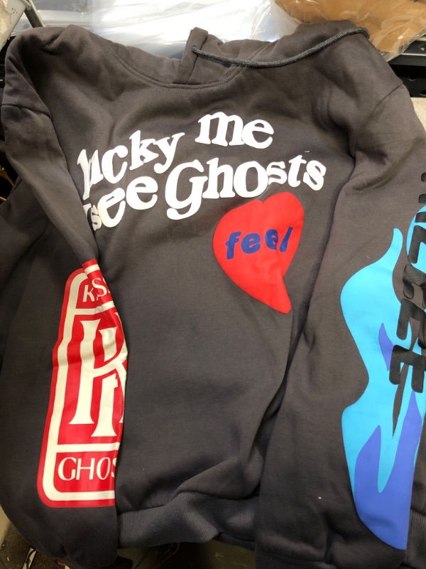 Photo 1 of hoodie- lucky i see ghosts 