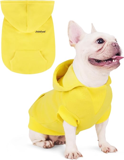 Photo 1 of Joyahoo Dog Hoodie, French Bulldog Puppy Dog Clothes, Warm Frenchie Dog Clothes Sweatshirt with Pocket, Cold Weather Dog Hoodies for Small Dogs, French Bulldog Clothes, for Dogs
size- 3xl