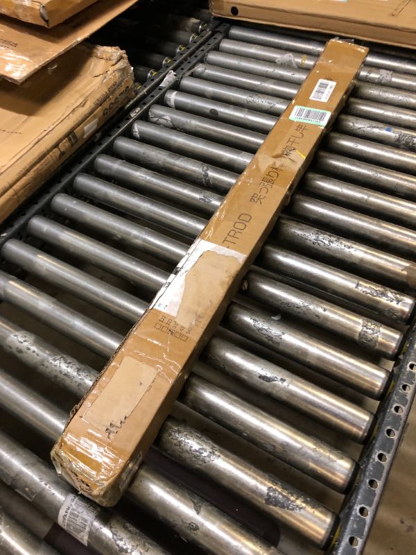 Photo 1 of Tension Shower Curtain, Spring Shower Tension Curtain Rod, Closet Rod, for Windows or Shower, Rust Resistant Easy to Install, Umimile (Brown, 51-126”) Brown 51-126”