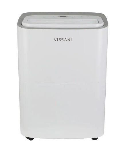 Photo 1 of 35 pt. Dehumidifier for Basement, Garage, or Wet Rooms up to 3000 sq. ft. in White, Energy Star
