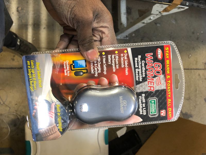 Photo 1 of Spark Innovators Go Warmer - Rechargeable Personal Heater That Goes Anywhere! As Seen on TV!