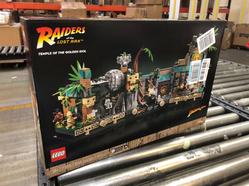 Photo 4 of LEGO Indiana Jones Temple of The Golden Idol 77015 Building Project for Adults, Iconic Raiders of The Lost Ark Movie Scene, Includes 4 Minifigures: Indiana Jones, Satipo, Belloq and a Hovitos Warrior