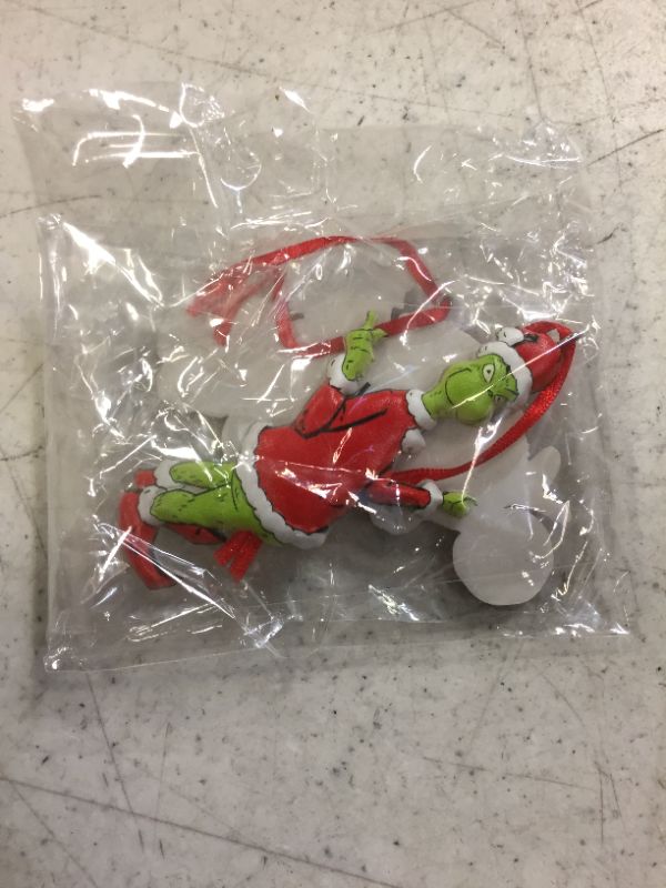 Photo 1 of 2 Pcs Christmas Decorations - How The Green Monster Stole Christmas Hanging Ornament Decorations! Funny Stole Christmas Tree Resin Pendant - 2
