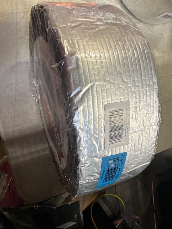 Photo 3 of 32.8ft Pipe Insulation Wrap Tape, 4 InchX32.8 Ft Pipe Insulation Wrap, Water Pipe Insulation Wrap for Winter Freeze Protection Insulation Tape Weather Resistant for Reduce Heat Loss