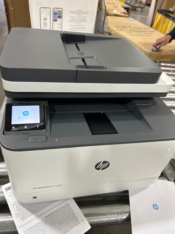 Photo 2 of HP Laserjet Pro MFP 3101fdw Wireless Black & White Printer with Fax