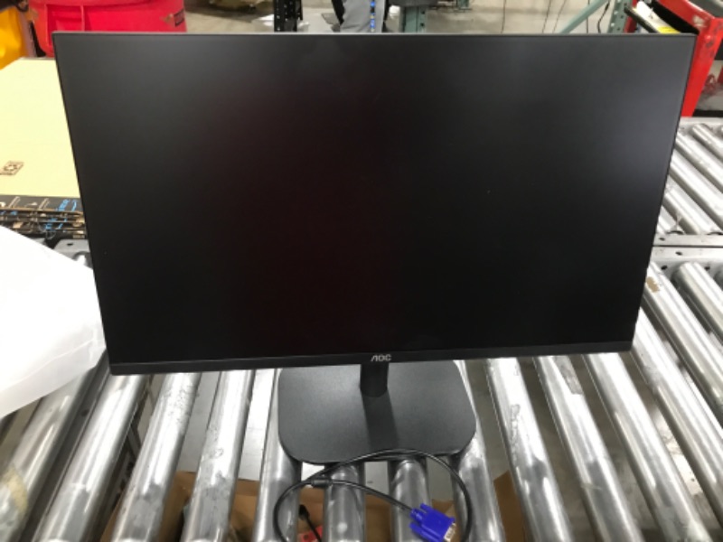 Photo 2 of 24 inch Monitor - 1080P Monitor, 100Hz FreeSync Gaming Monitor with HDR10,VESA Mountable, Adjustable Tilt, ZeroFrame Design, HDMI,VGA,Earphone Ports, PC Monitor Work Monitor for Office…
