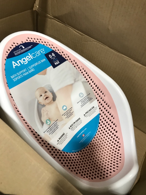 Photo 2 of Angelcare Baby Bath Support (Pink) | Ideal for Babies Less than 6 Months Old