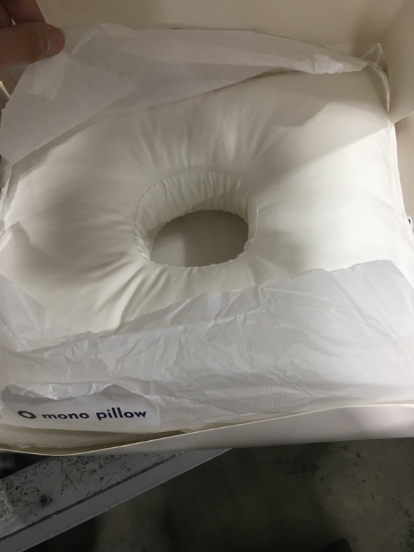 Photo 2 of A Small Side Sleeper Pillow with an Ear Hole
