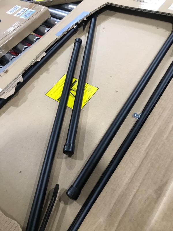 Photo 1 of KAIHAOWIN Folding Table Chair Set, Black Vinyl Folding Card Table Chair, No Assembly Required Lightweight Foldable Table Chair Set for Everyday Use Indoor/Outdoor/Camping