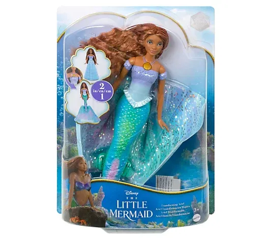 Photo 1 of Disney's The Little Mermaid Transforming Ariel Doll
