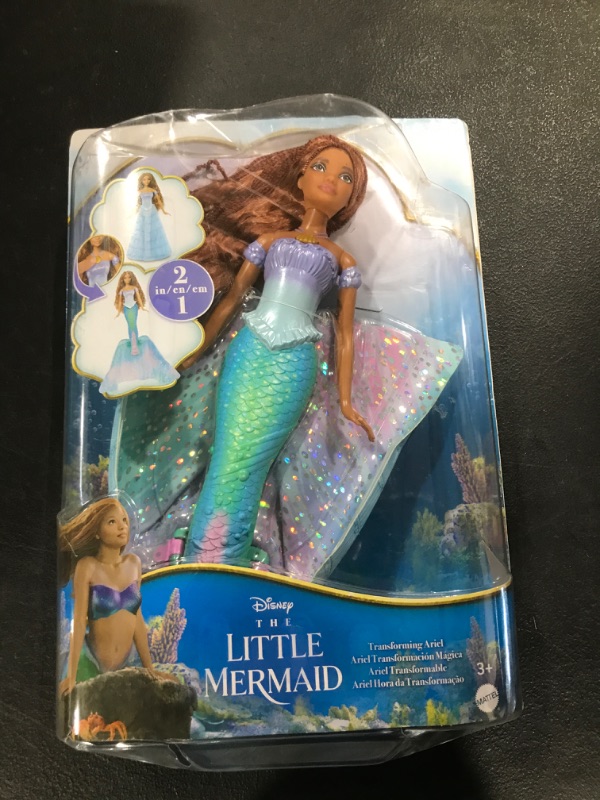 Photo 2 of Disney's The Little Mermaid Transforming Ariel Doll
