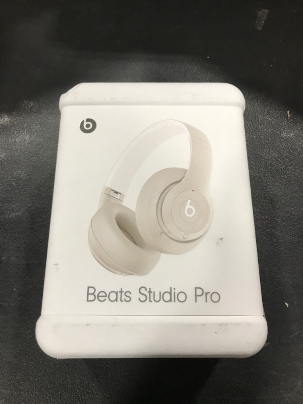 Photo 4 of Beats Studio Pro - Wireless Bluetooth Noise Cancelling Headphones - Personalized Spatial Audio, USB-C Lossless Audio, Apple & Android Compatibility, Up to 40 Hours Battery Life - Sandstone
