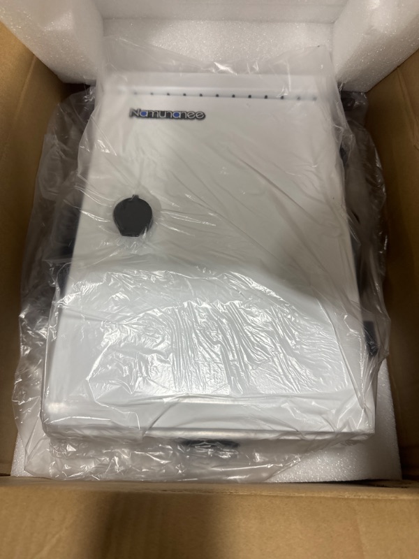 Photo 1 of Namunanee Outdoor Electrical Box, Cold-Rolled Steel Plate, Aluminum Alloy Back Beam, One-Piece Ventilation Design, IP65 Waterproof, Wall/Pole Mounted. (15.7" x 11.8" x5.9")