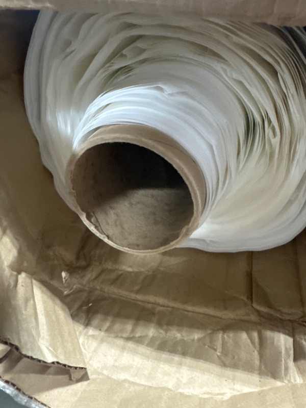 Photo 2 of Farm Plastic Supply - Clear Plastic Sheeting - 10 mil - (10' x 100') - Thick Plastic Sheeting, Heavy Duty Polyethylene Film, Drop Cloth Vapor Barrier Covering for Crawl Space