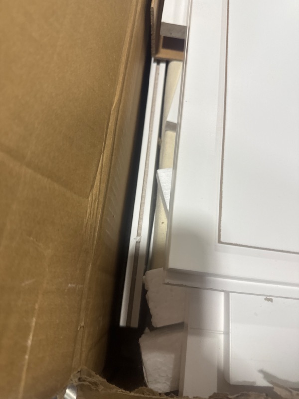 Photo 1 of Knowlife Shoe Storage Bench with Lift Top Storage, Entryway Bench with Door Cabinet, Adjustable Shelve, Cushioned Seat and Handle for Entryway, Hallway, Window and Closet White