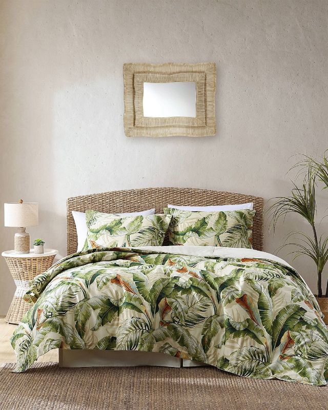 Photo 1 of Tommy Bahama Palmiers Queen Comforter Set
