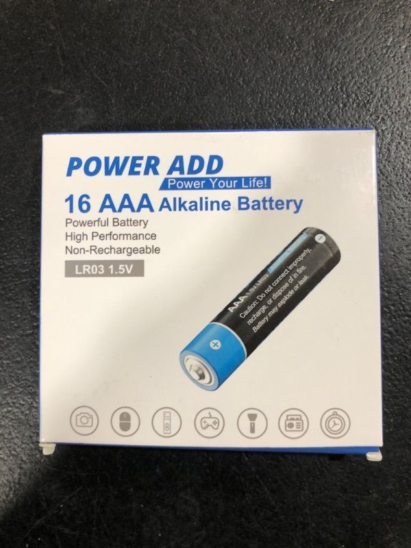 Photo 2 of CHANGBAISHAN AAA Batteries 16 Pack, High Capacity Alkaline AAA Batteries for Home or Office, Non-Rechargeable 16 Count AAACHANGBAISHAN AAA Batteries 16 Pack, High Capacity Alkaline AAA Batteries for Home or Office, Non-Rechargeable 16 Count AAA