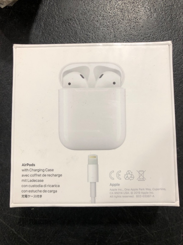 Photo 2 of Apple AirPods with Charging Case