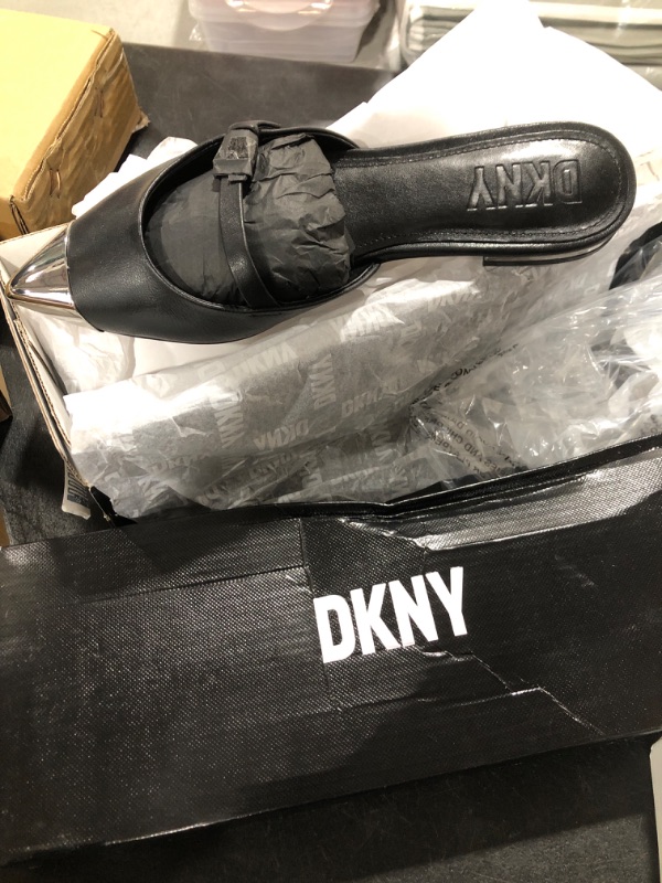 Photo 2 of DKNY Women's Transitional Vivian-Flat Mule 7 Black