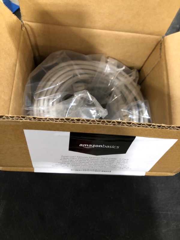 Photo 1 of 5 pack Ethernet Cables Amazon Essentials 