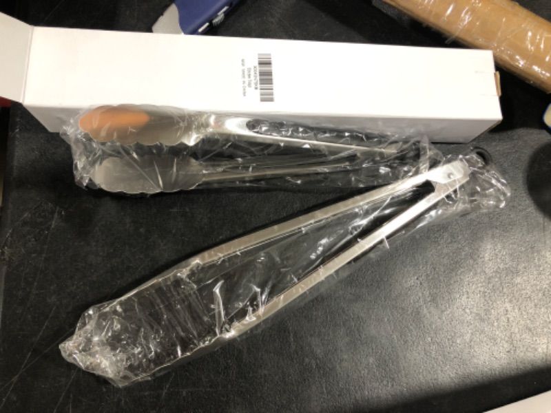 Photo 1 of 2 Pack Kitchen Tongs 