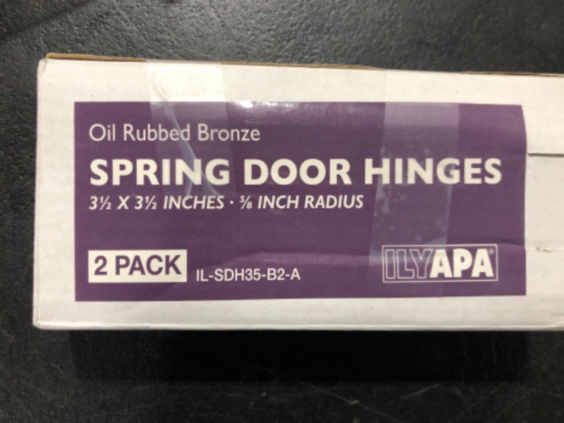 Photo 1 of 2 pack Spring Door Hinges 