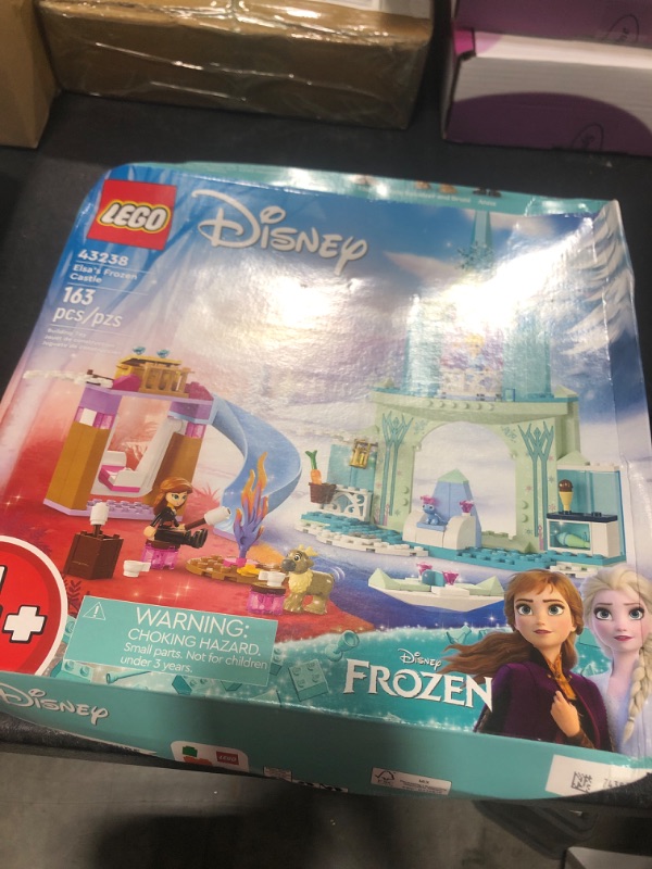 Photo 2 of LEGO Disney Frozen Elsa’s Frozen Princess Castle Toy Set for Kids, Includes Elsa and Anna Mini-Doll Figures and 2 Animal Figures, Frozen Toy Makes a Great Birthday Gift for Kids Ages 4 Plus, 43238