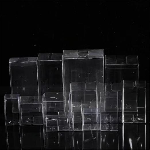Photo 2 of Model car Box Transparent Display Box PVC Plastic Box Protective Box and Matchbox Collection Box. Collection Cabinet Figurines Souvenir Storage Cabinet (10*10*20CM?3.93*3.93*7.87in?)
