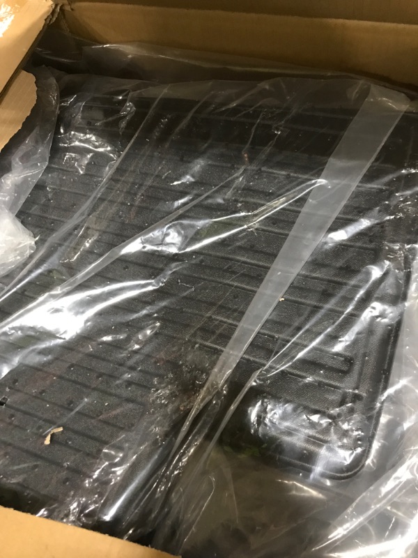 Photo 1 of BestEvMod Compatible with Rivian R1S All Weather Floor Mats Anti-Slip 3D Pattern TPE Heavy Duty Rubber Waterproof Non-Slip Design Floor Liner 1st & 2nd and 3rd Rows Set 2022-2024 Accessories (R1S) R1S Floor Mat