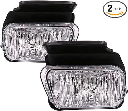 Photo 1 of KYYET Driving Fog Lights Lamps Compatible with Chevy Silverado 2003 2004 2005 2006 2007 Avalanche 2002-2006 Clear Lens