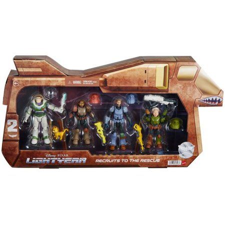 Photo 2 of Disney / Pixar Lightyear Movie Recruits to the Rescue Action Figure 4-Pack