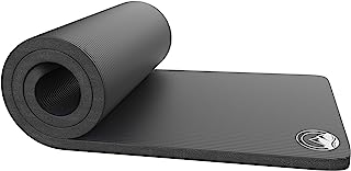 Photo 1 of Foam Sleep Pad- Extra Thick Camping Mat for Cots, Tents, Sleeping Bags & Sleepovers Black 1 Pack Sleeping Mats + Sleeping Pad - 1.25-inch