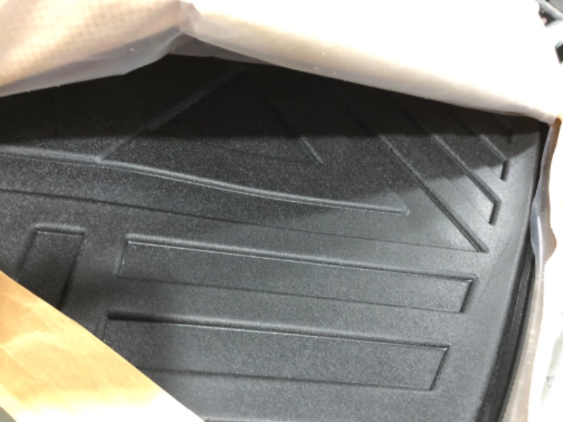 Photo 2 of T TGBROS Custom Fit for Cargo Mat 2020-2023 Kia Seltos Cargo in Upper Position(Fits Without Subwoofer)(No SX Turbo Models) All Weather Cargo Liner Rear Trunk Liner Durable Odorless